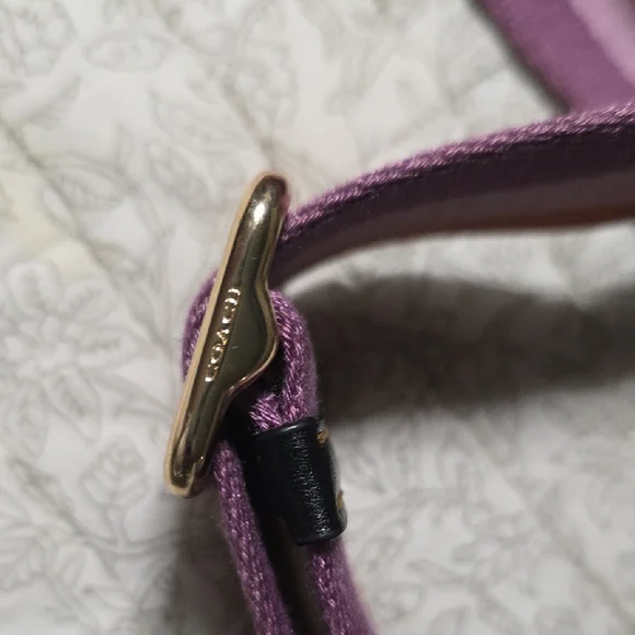 Coach Brown and Black Women's Handbag - Picture 6 of 7